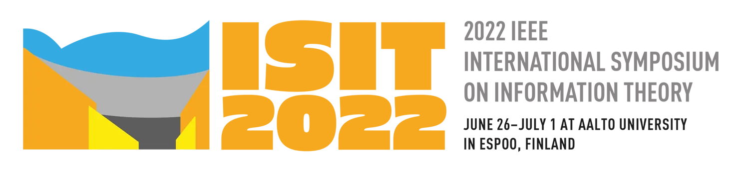 Logo for ISIT 2022