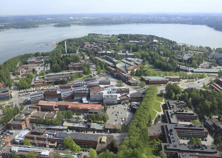 Aalto University campus aerial summer 2019 by Suomen Ilmakuva ISIT2022 ISIT 2022.jpg